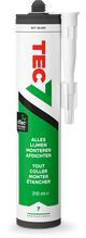 Tec7 cartouche mastic adhésif universel 310ml blanc - 535206000
