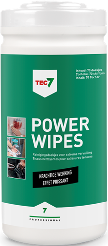 Lingettes nettoyantes Tec7 powerwipes 70 lingettes - 467030000