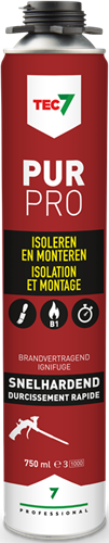 Mousses PU haute qualité Tec7 pur pro 750ml - 670005000