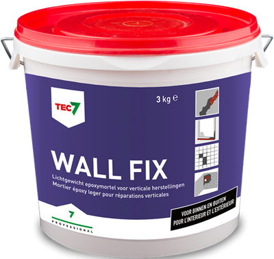 Fixation murale Tec7 | mortier époxy léger | seau 3kg - 602830000