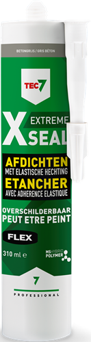 Cartouche Tec7 x-seal 310 ml, gris béton - 528015000