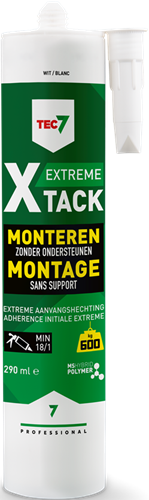 Kit de montage rapide cartouche Tec7 x-tack 290ml blanc - 534525000