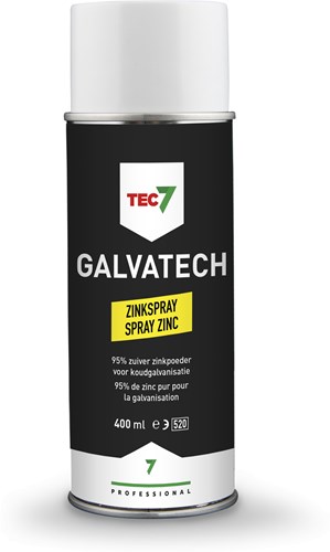 Galvatech en spray de zinc Tec7 | aérosol | 400ml - 901112000