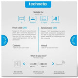 Technetix câble patch utp cat6 5m blanc - 2077010 - afbeelding 2