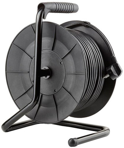 Technik enrouleur de câble h05 3x1,5qmm 50m noir - 1167274