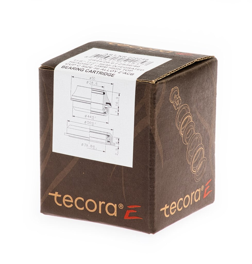 Tecora e headset 1 1 8 1 1 2 inch semi-intégré.45-45 noir