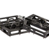 Tecora E pédales atb combi spd plates plonables plates plates noires