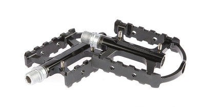 Tecora E Tecmulti Pédale Set en aluminium Multigrip noir sur carte