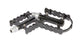Tecora E Tecmulti Pédale Set en aluminium Multigrip noir sur carte