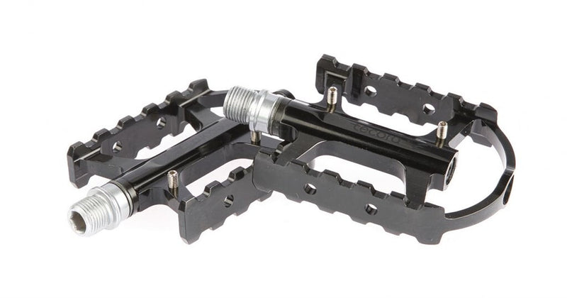 Tecora E Tecmulti Pédale Set en aluminium Multigrip noir sur carte