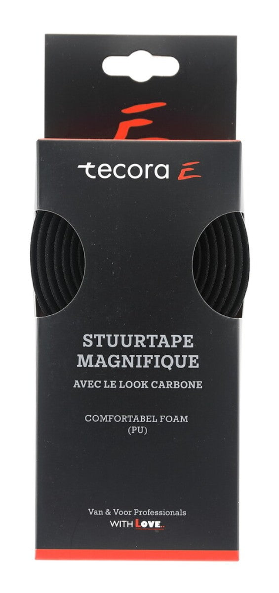 Tecora E Ruban de direction Magnifique Carbon Look noir