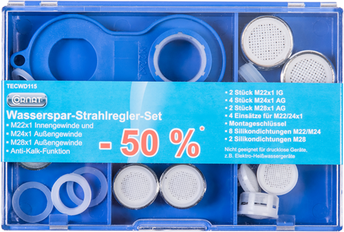 Cornat eco-set radiateurs à économie d'énergie 23pcs - tecwd115