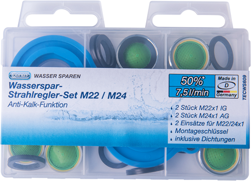 Cornat épargne aérateur eco-set 7,5l 16pcs - tecws609