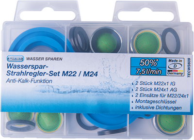 Cornat épargne aérateur eco-set 7,5l 16pcs - tecws609