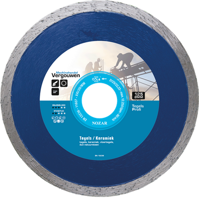 Scie diamantée Vg 125 carrelage 22,2 mm profi