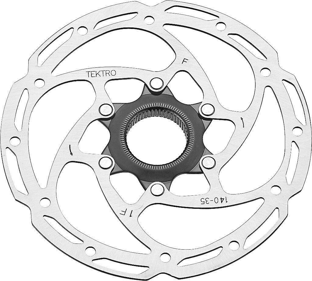 KT TR140-35 Rotor de disque de frein Ø140mm CentralLock Silver