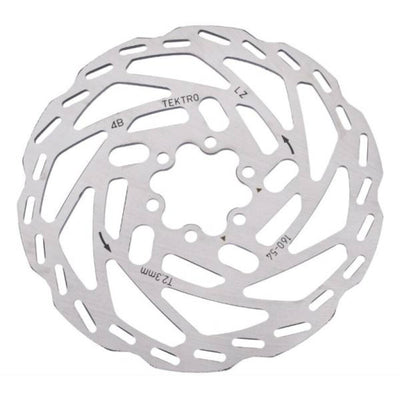 Rotor de frein à disque tektro TR160-54 Ø160 2,3 mm, argent