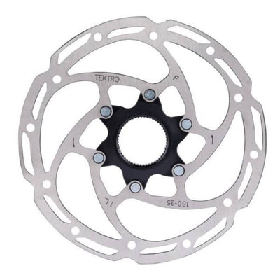 Rotor de frein à disque tectro tr180-35 Ø180 mm, central, argent