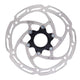 Rotor de frein à disque tectro tr180-35 Ø180 mm, central, argent