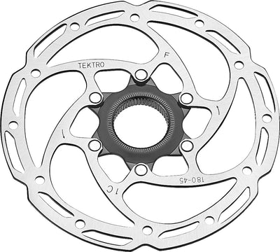 Disque de frein tectro tr180-45 Ø180x2.3 mm central argent
