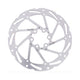 Rotor de frein à disque tektro tr180-52 Ø180x1,85 mm, argent