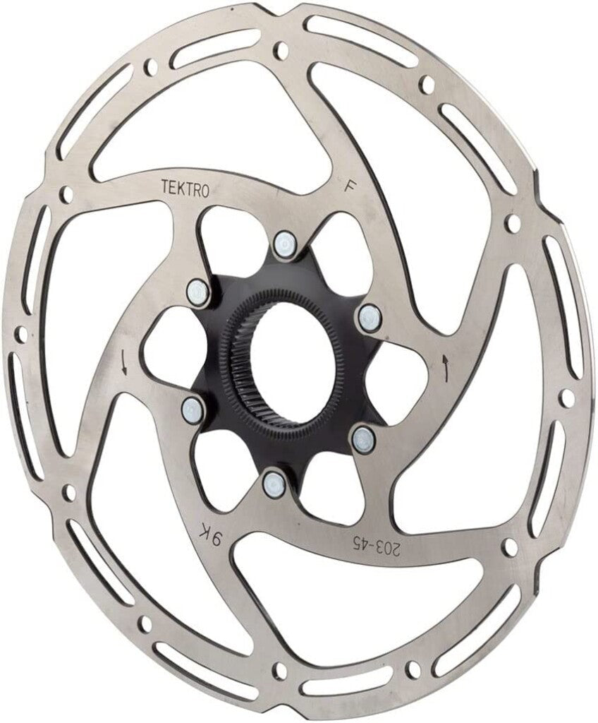KT TR203-45 Rotor de disque de frein Ø203 mm 2,3 mm central argent