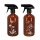 Esschert flacon pulvérisateur design fleur 0,5l