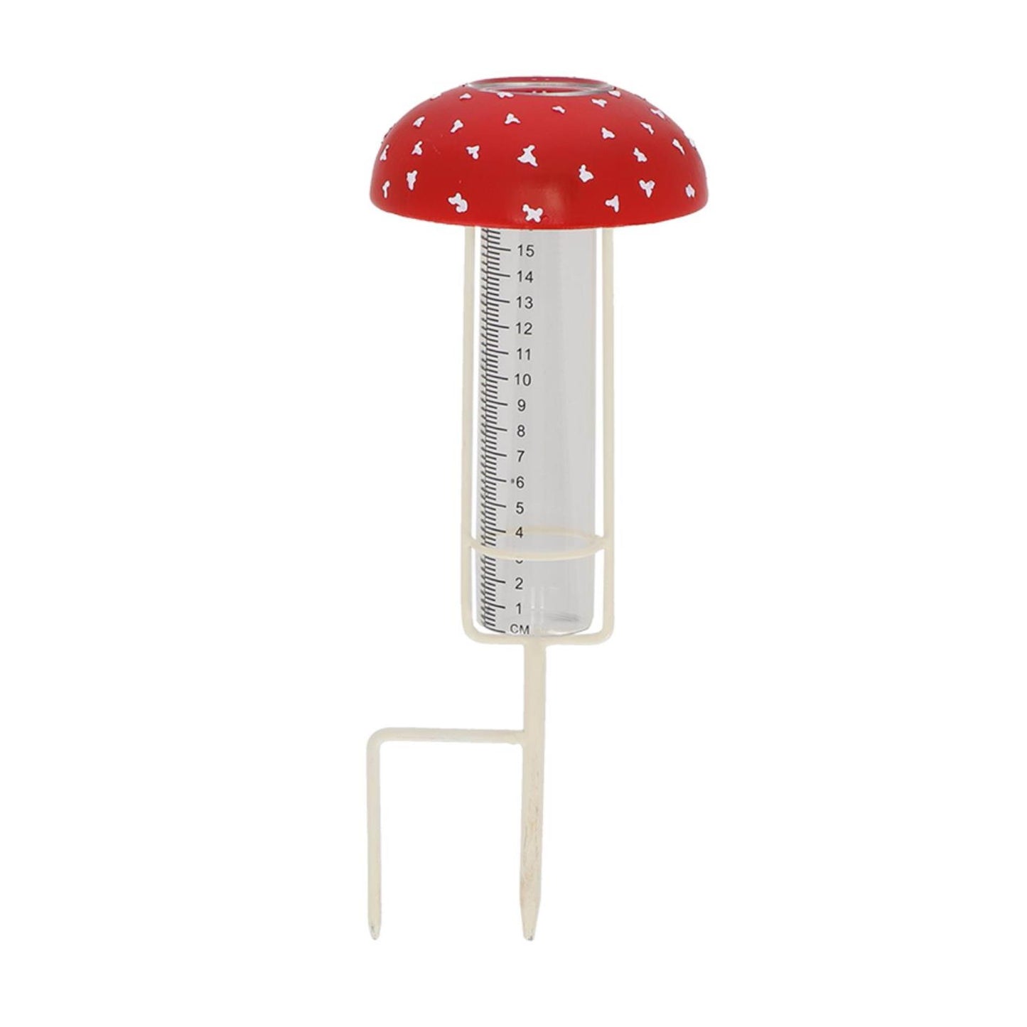 Pluviomètre design Esschert, amanite mouche