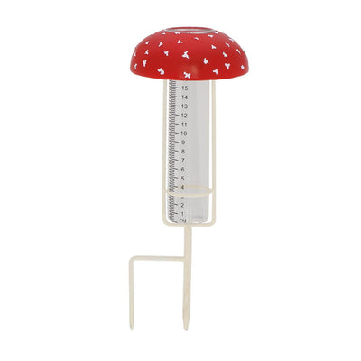 Pluviomètre design Esschert, amanite mouche