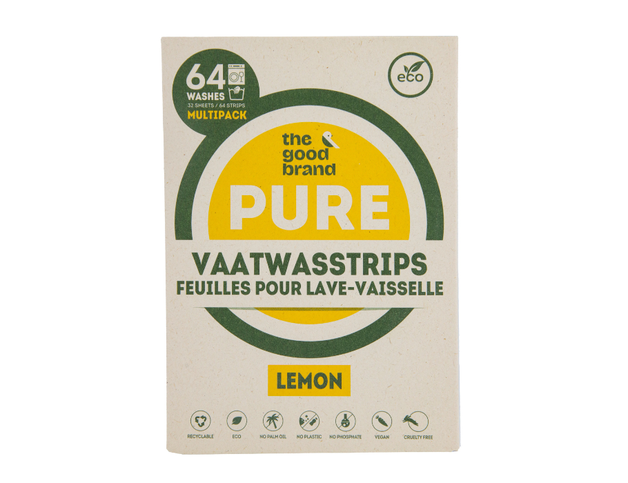 Lanières pour lave-vaisselle The Good Brand - citron - 64 pcs