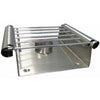 Aro houseware thé réchaud bougie chauffe-plat inox 17x15cm 1 brûleur