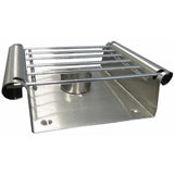 Aro houseware thé réchaud bougie chauffe-plat inox 17x15cm 1 brûleur - afbeelding 1