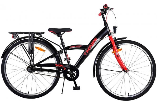 Volare Thombike Children's Bicycle - Boys - 26 pouces - Black Red - 3 engrenages