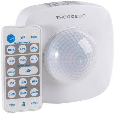 Thorgeon détecteur de présence apparent plafond 360 degrés ip65 blanc +ab - 3900551