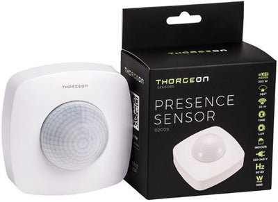 Thorgeon détecteur de présence apparent plafond 360 degrés blanc - 3900550