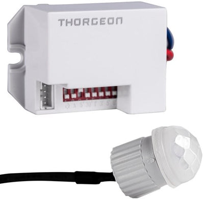 Thorgeon détecteur de mouvement encastrable mini blanc - 3900530