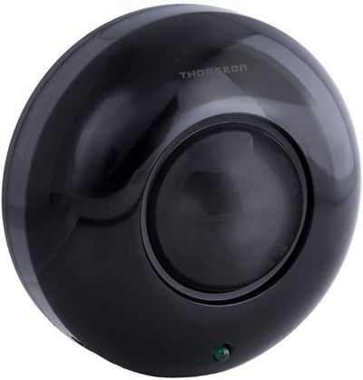 Thorgeon détecteur de mouvement apparent plafond 360 degrés noir - 3900521