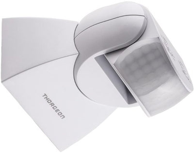 Thorgeon détecteur de mouvement mural en saillie 180 degrés ip65 orientable blanc - 3900504