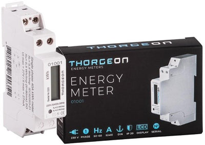 Compteur kWh Thorgeon monophasé numérique 40a + impulsion - 4518250