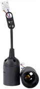 Douille Thorgeon e27 noire - fixation mobile - 6042641