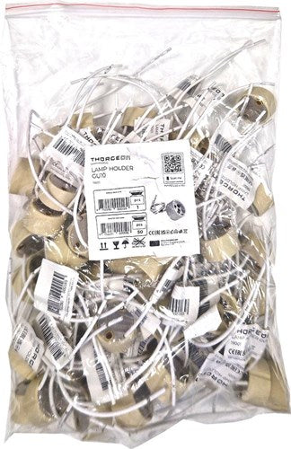Douille Thorgeon gu10 avec sachet en fil de 10 cm (100) - 6043311