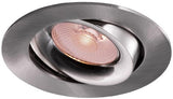 Spot encastrable LED Thorgeon 8,2W dimtowarm 96mm rond orientable acier sablé - LED4682 - afbeelding 1
