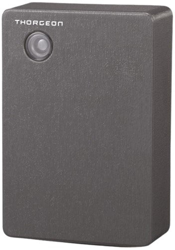 Thorgeon interrupteur crépusculaire en saillie 2-100 lux ip44 noir - 3900561