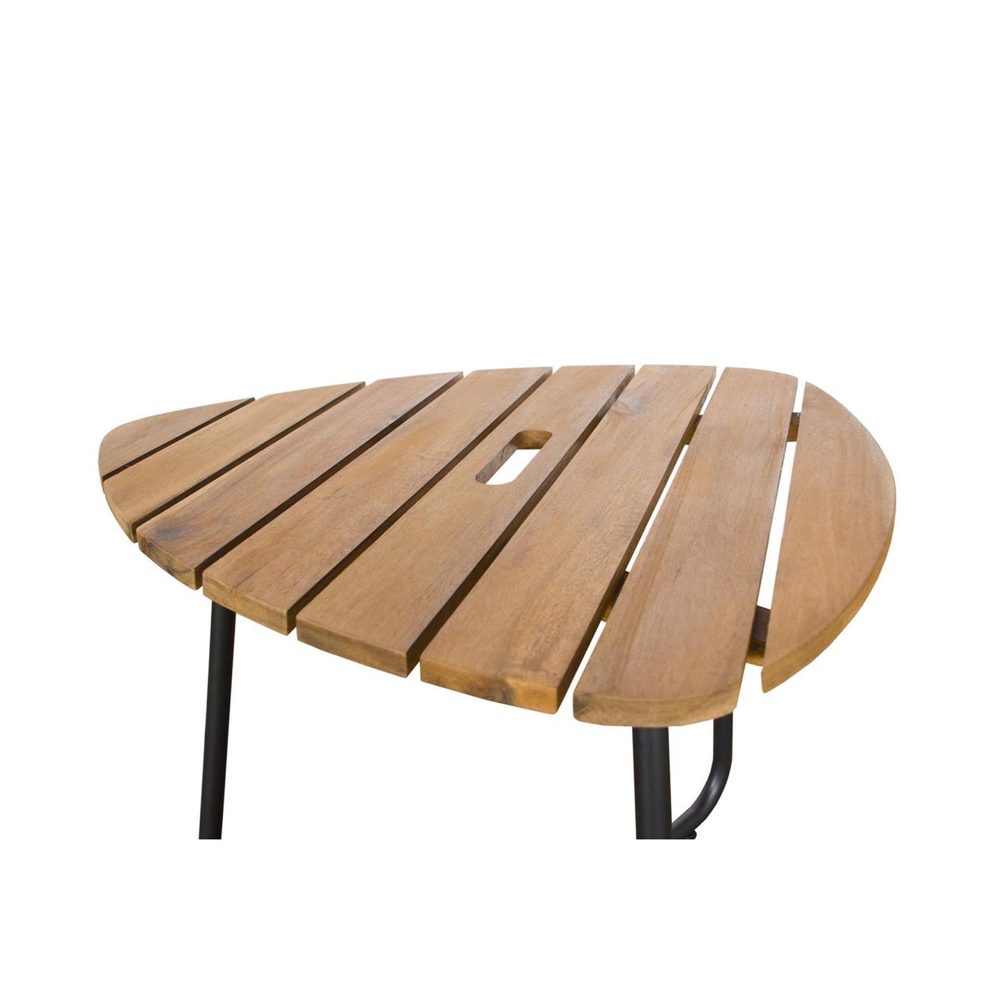 Table d'appoint Sens-line Tommy en bois d'acacia