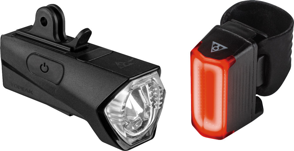 Ensemble d'éclairage Topeak powerlite combo 70 stvzo