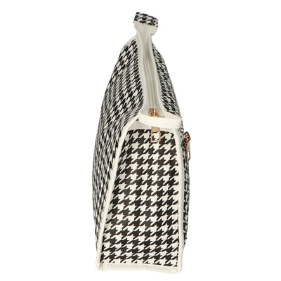 Sac de toilette Traveler Pied-de-Poule 30 cm x 19,5 cm