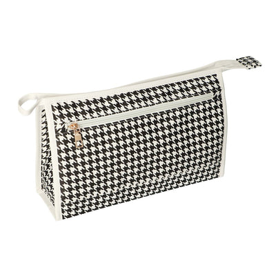 Sac de toilette Traveler Pied-de-Poule 30 cm x 19,5 cm