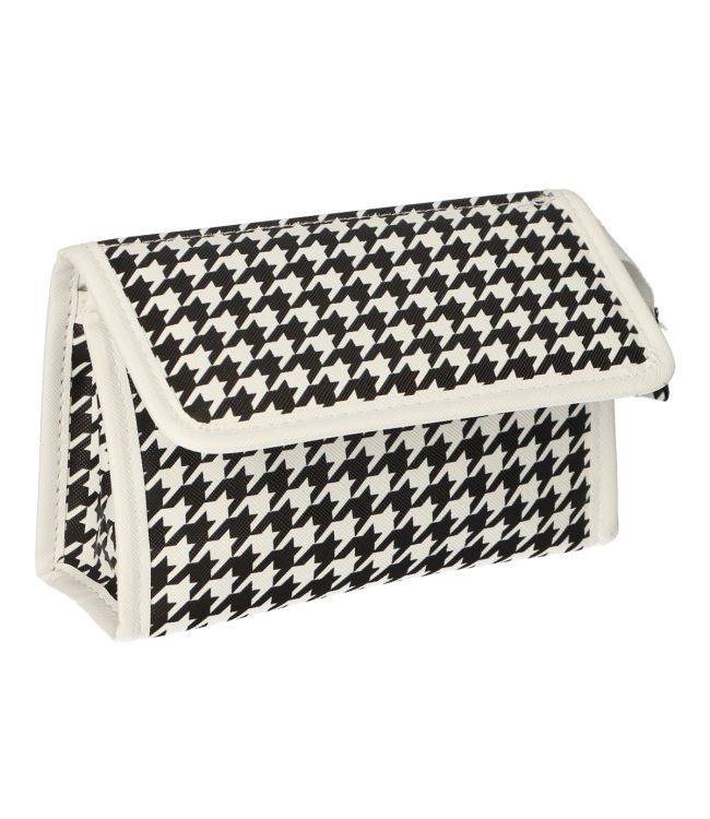 Sac miroir voyageur Pied-de-Poule 16,5 cm x 11cm