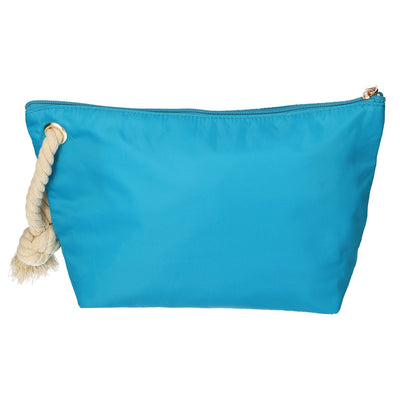 Sac de toilette Traveler Sea, sable soleil bleu orange 30 cm x 19,5 cm