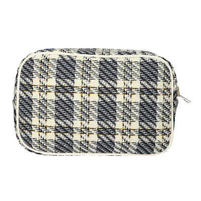 Boîte de toilette Traveler Boîte en tweed 26x16cm